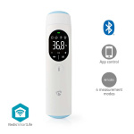 Nedis SmartLife Infraröd Termometer | LED | Öra / Pannan | Vit Nedis SmartLife Infraröd Termometer | LED | Öra / Pannan | Vit