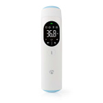 Nedis SmartLife Infraröd Termometer | LED | Öra / Pannan | Vit Nedis SmartLife Infraröd Termometer | LED | Öra / Pannan | Vit