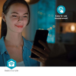 Nedis SmartLife Blodtrycksmätare | Arm | Bluetooth® | LCD | 22 - 42 cm | Indikering av stillestånd / Upptäckt av att manschetten är påslagen / Upptäckt av oregelbundna hjärtslag | Vit Nedis SmartLife Blodtrycksmätare | Arm | Bluetooth® | LCD | 22 - 42 cm | Indikering av stillestånd / Upptäckt av att manschetten är påslagen / Upptäckt av oregelbundna hjärtslag | Vit