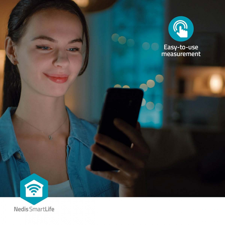 Nedis SmartLife Blodtrycksmätare | Arm | Bluetooth® | LCD | 22 - 42 cm | Indikering av stillestånd / Upptäckt av att manschetten är påslagen / Upptäckt av oregelbundna hjärtslag | Vit Nedis SmartLife Blodtrycksmätare | Arm | Bluetooth® | LCD | 22 - 42 cm | Indikering av stillestånd / Upptäckt av att manschetten är påslagen / Upptäckt av oregelbundna hjärtslag | Vit