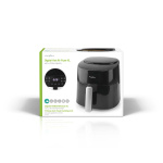 Nedis Varmluftsfritös | 4,2 l | Timer: 240 min | Antal förinställda program: 8 | Digital | Svart Nedis Varmluftsfritös | 4,2 l | Timer: 240 min | Antal förinställda program: 8 | Digital | Svart