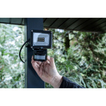 brennenstuhl LED Spotlight JARO 1060 P (LED-strålkastare för väggmontering för utomhus IP65, 10W, 1150lm, 6500K, med rörelsedetektor)