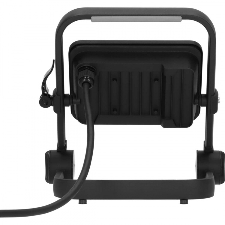 brennenstuhl Mobil LED-bygglampa JARO 4060 M / LED nödbelysning för utomhus 30W (arbetslampa med 3m kabel och snabbkoppling, LED-strålkastare IP65, 3450lm)
