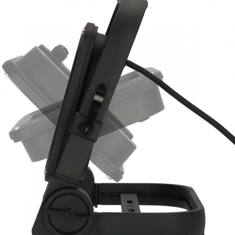 brennenstuhl Mobil LED-bygglampa JARO 14060 M / LED-arbetslampa 100W för utomhusbruk (LED-strålkastare med 5m kabel, LED-nödbelysning med 11500lm tillverkad av högkvalitativt aluminium, dimbar, IP65)