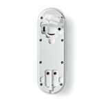 Nedis Smartlife Video Porttelefon | Strömadapter | 1536x1536 | microSD (ingår inte) / Molnlagring (tillval) / Onvif | IP65 | Med rörelsesensor | Vit