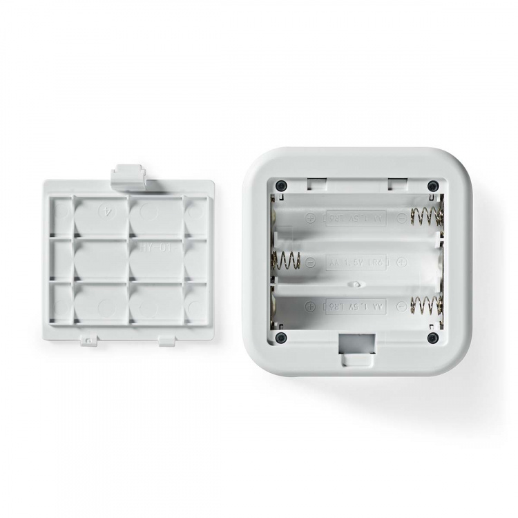 Nedis SmartLife Ringklocka | RF, frequency 433 Mhz | Tillbehör till: WIFICDP10GY / WIFICDP30WT / WIFICDP40CWT | Batteridriven / USB ström | 4 Ljud | 4.5 V DC / 5 V DC | Justerbar volym | Vit