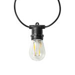 Nedis SmartLife Dekorativa Lampor | Festljus | Wi-Fi | Varm Vit | 10 LED\'s | 9.00 m | Android™ | Glödlampediameter: 45 mm Nedis SmartLife Dekorativa Lampor | Festljus | Wi-Fi | Varm Vit | 10 LED\'s | 9.00 m | Android™ | Glödlampediameter: 45 mm