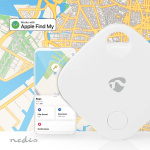 Nedis Nyckelfinnare | Kompatibel med: Apple Find My App | Batteridriven | 1x CR2032 | batterier medföljer | Bluetooth® verision: 5.1 | Batterilängd upp till: 1 år | Vit | 1 st Nedis Nyckelfinnare | Kompatibel med: Apple Find My App | Batteridriven | 1x CR2032 | batterier medföljer | Bluetooth® verision: 5.1 | Batterilängd upp till: 1 år | Vit | 1 st