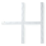 Nedis SmartLife Dekorativa Lampor | Bar på Väggen | Wi-Fi | RGBIC / Varm Vit | Android™