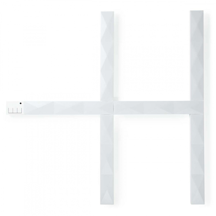 Nedis SmartLife Dekorativa Lampor | Bar på Väggen | Wi-Fi | RGBIC / Varm Vit | Android™