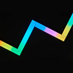 Nedis SmartLife Dekorativa Lampor | Bar på Väggen | Wi-Fi | RGBIC / Varm Vit | Android™