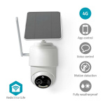 Nedis SmartLife Utomhus Kamera | Full HD 1080p | Panorera lutning | IP65 | microSD (ingår inte) / Molnlagring (tillval) | 5 V DC | Med rörelsesensor | Nattsikt | Vit Nedis SmartLife Utomhus Kamera | Full HD 1080p | Panorera lutning | IP65 | microSD (ingår inte) / Molnlagring (tillval) | 5 V DC | Med rörelsesensor | Nattsikt | Vit