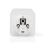 Nedis SmartLife Smart Plug | IP21 | Strömmätare | 3680 W | Type F (CEE 7/7) | 0 - 55 °C | Android™ / IOS | Vit | 3 st
