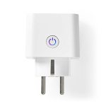 Nedis SmartLife Smart Plug | IP21 | Strömmätare | 3680 W | Type F (CEE 7/7) | 0 - 55 °C | Android™ / IOS | Vit | 3 st