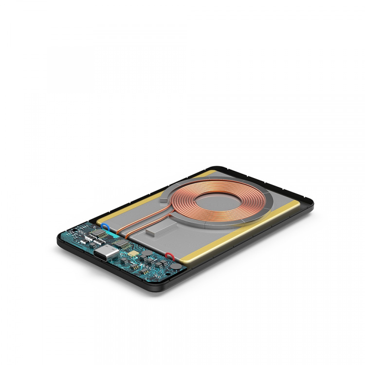 Hama Powerbank MagPower 5 Trådlös 5000mAh