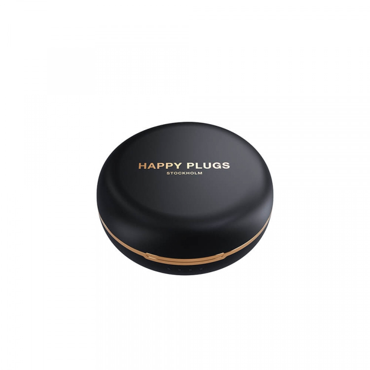 Happy Plugs Hörlur Adore In-Ear Svart Happy Plugs Hörlur Adore In-Ear Svart