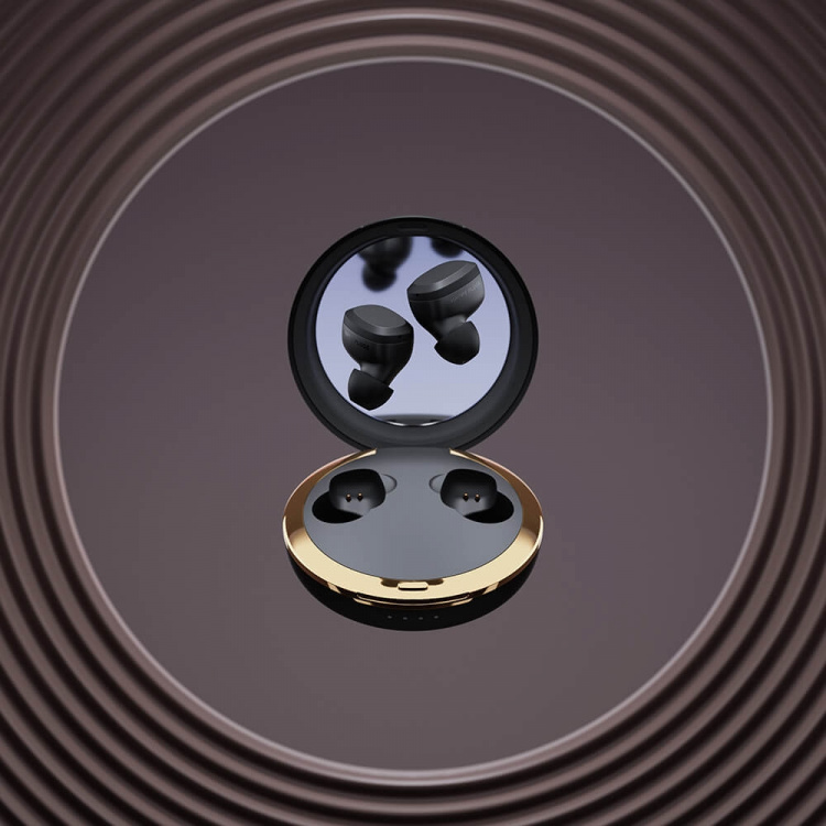 Happy Plugs Hörlur Adore In-Ear Svart Happy Plugs Hörlur Adore In-Ear Svart