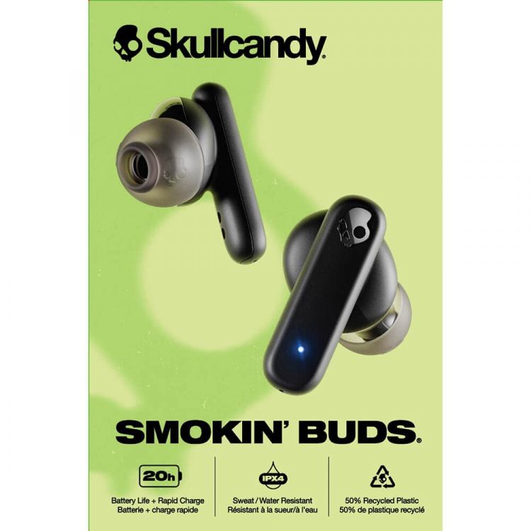 Skullcandy Hörlur Smokin Buds In-Ear TWS Svart Skullcandy Hörlur Smokin Buds In-Ear TWS Svart