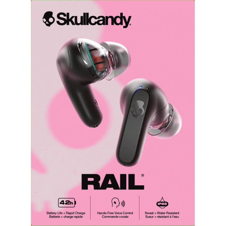 Skullcandy Hörlur Rail In-Ear TWS Svart