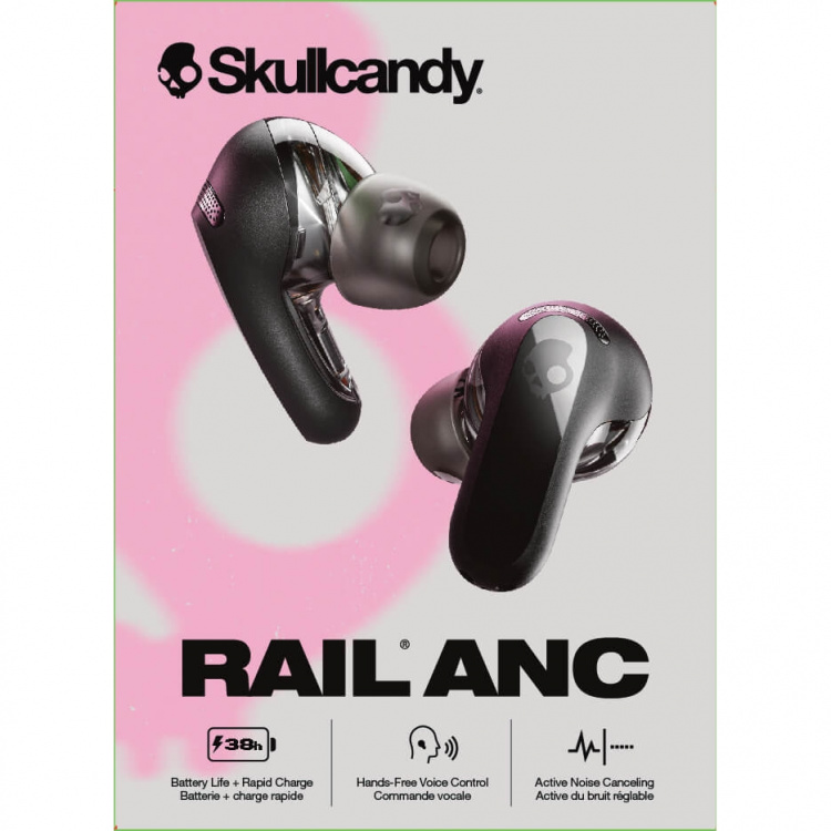 Skullcandy Hörlur Rail ANC In-Ear TWS Svart Skullcandy Hörlur Rail ANC In-Ear TWS Svart