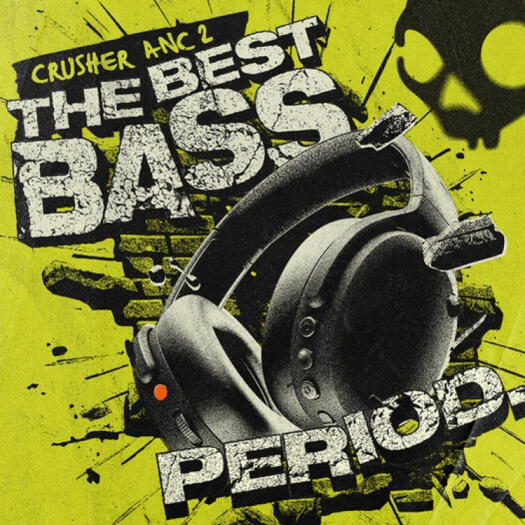 SKULLCANDY Hörlurar Crusher ANC 2 Sensory Bass Over-Ear Svart SKULLCANDY Hörlurar Crusher ANC 2 Sensory Bass Over-Ear Svart