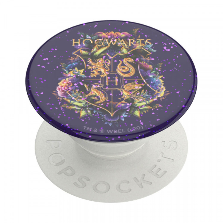 PopSockets PopGrip Glitter Hogwarts Floral PopSockets PopGrip Glitter Hogwarts Floral