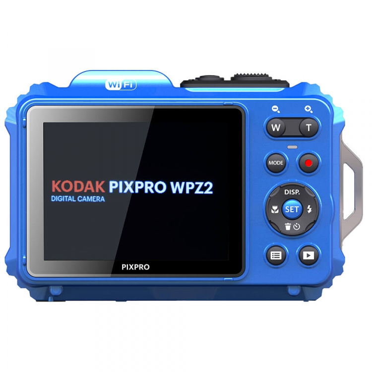 Kodak Digital Camera Pixpro WPZ2 4x WP 16MP Wifi Blue