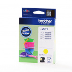 Brother Bläck LC221Y LC-221 Gul