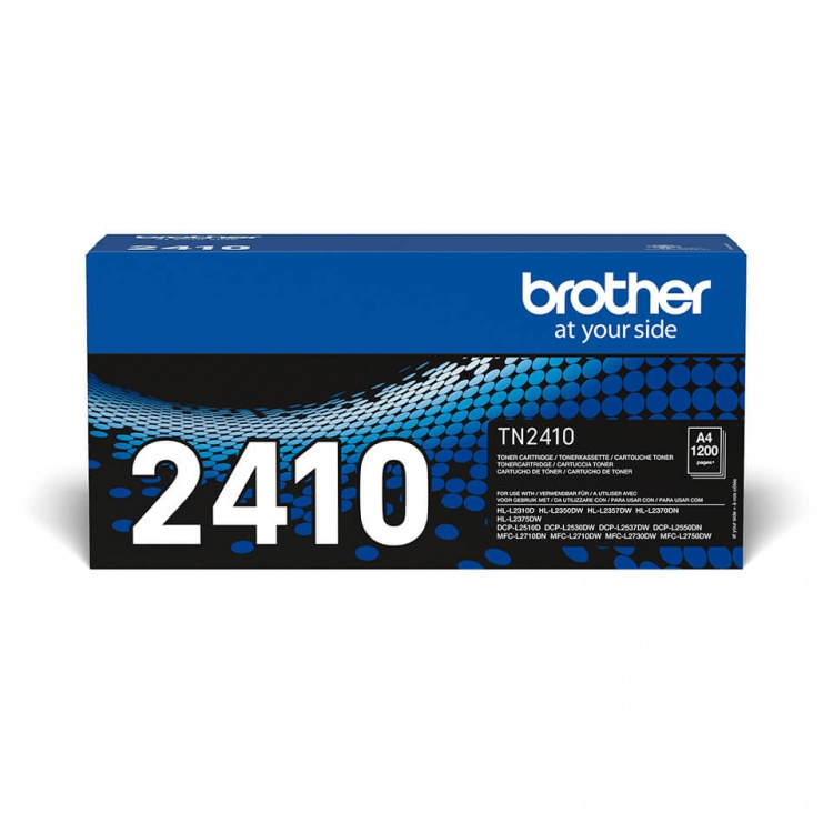 Brother Toner TN2410 TN-2410 Svart Brother Toner TN2410 TN-2410 Svart