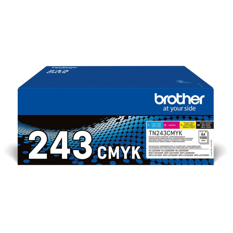 BROTHER Toner TN243CMYK TN-243 Multipack BROTHER Toner TN243CMYK TN-243 Multipack