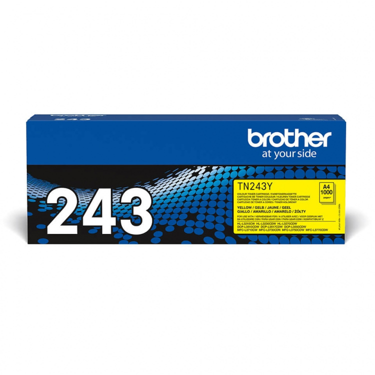 Brother Toner TN243Y TN-243 Gul Brother Toner TN243Y TN-243 Gul
