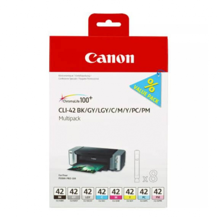 Canon Bläck 6384B010 CLI-42 Multipack