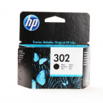 HP Bläck F6U66AE 302 Svart