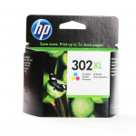 HP Bläck F6U67AE 302XL Tri-colour