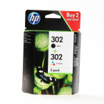 HP Bläck X4D37AE 302 Multipack