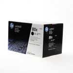 HP Toner CF280XD 80X Svart, 2-pack