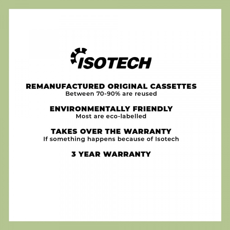 ISOTECH Miljöbläck LC3219XLBK LC-3219XL Svart