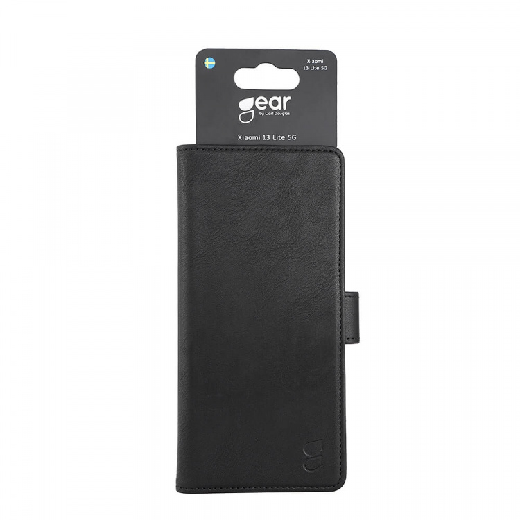 Gear Mobilfodral Svart - Xiaomi 13 Lite 5G Gear Mobilfodral Svart - Xiaomi 13 Lite 5G