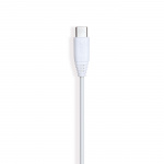 Gear Laddkabel USB-A till USB-C 2.0 0.3m Vit Rund Gear Laddkabel USB-A till USB-C 2.0 0.3m Vit Rund