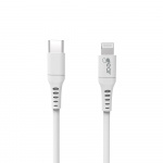 Gear Laddkabel USB-C till Lightning 1m Vit MFI C94 Gear Laddkabel USB-C till Lightning 1m Vit MFI C94