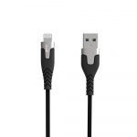 Gear Laddkabel PRO USB-A till Lightning C89 1.5m Svart Kevlarkabel med Metallkopplingar Gear Laddkabel PRO USB-A till Lightning C89 1.5m Svart Kevlarkabel med Metallkopplingar