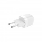 Gear Laddare 220V 1xUSB-C PD/PPS 25W, Kabel USB-C-USB-C 1m Gear Laddare 220V 1xUSB-C PD/PPS 25W, Kabel USB-C-USB-C 1m