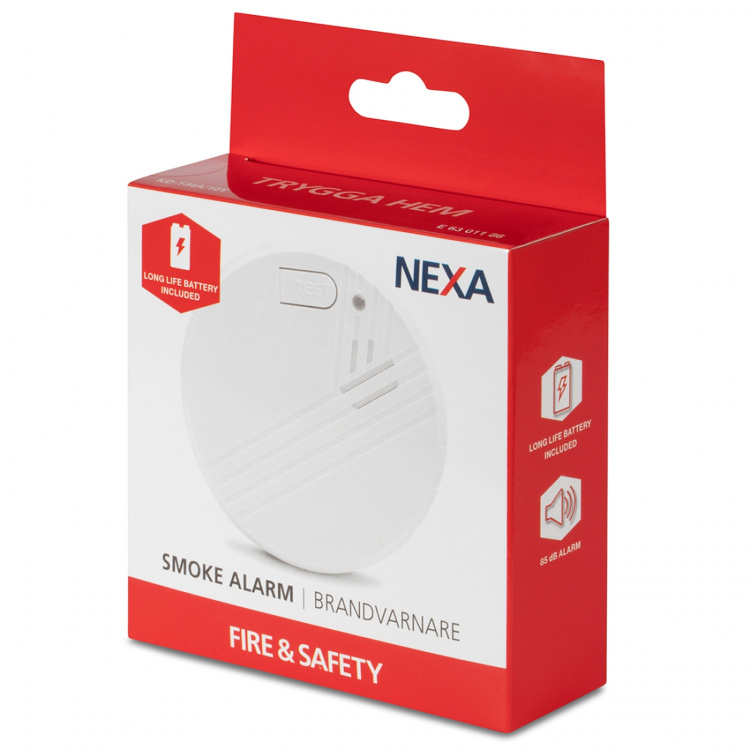 nexa KD-134A Brandvarnare 10år batteri nexa KD-134A Brandvarnare 10år batteri