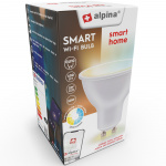 Alpina WiFi Smart GU10 LED Varm-/Kallvit 4,9W 470 lm