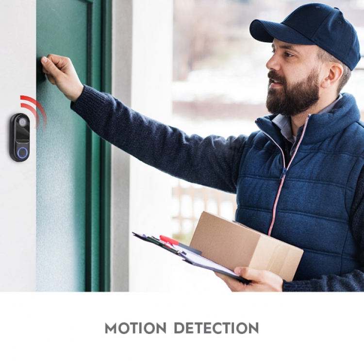 Alpina WiFi Dörrklocka med 1080p Kamera 12-24V