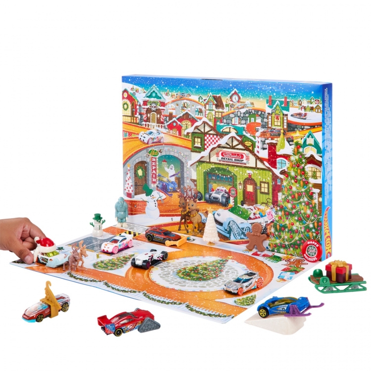 Hot Wheels Basics Adventskalender