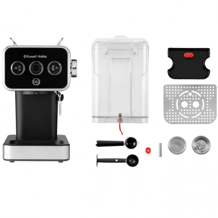 Russell Hobbs Espressomaskin Distinctions Espresso Machine Black 26450-56 Russell Hobbs Espressomaskin Distinctions Espresso Machine Black 26450-56