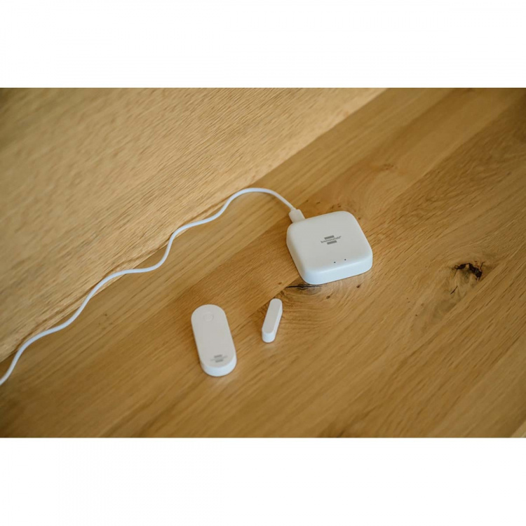 Brennenstuhl ®Connect Zigbee dörr- och fönsterkontakt TFK CZ 01 (smart dörr- och fönstersensor)