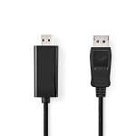 Nedis Displayport-kabel | DisplayPort Hane | HDMI™ Kontakt | 1080p | Nickelplaterad | 2.00 m | Rund | PVC | Svart | Label Nedis Displayport-kabel | DisplayPort Hane | HDMI™ Kontakt | 1080p | Nickelplaterad | 2.00 m | Rund | PVC | Svart | Label