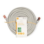 Nedis CAT6 Nätverkskabel | RJ45 hane | RJ45 hane | SF/UTP | 15.0 m | Rund | PVC | Grå | Label Nedis CAT6 Nätverkskabel | RJ45 hane | RJ45 hane | SF/UTP | 15.0 m | Rund | PVC | Grå | Label